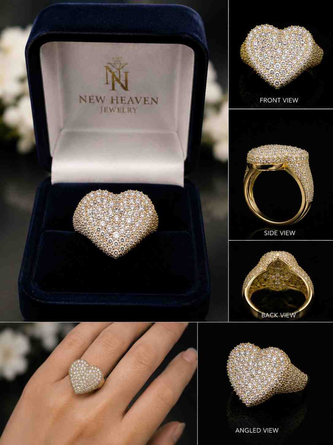 Moissanite Ring