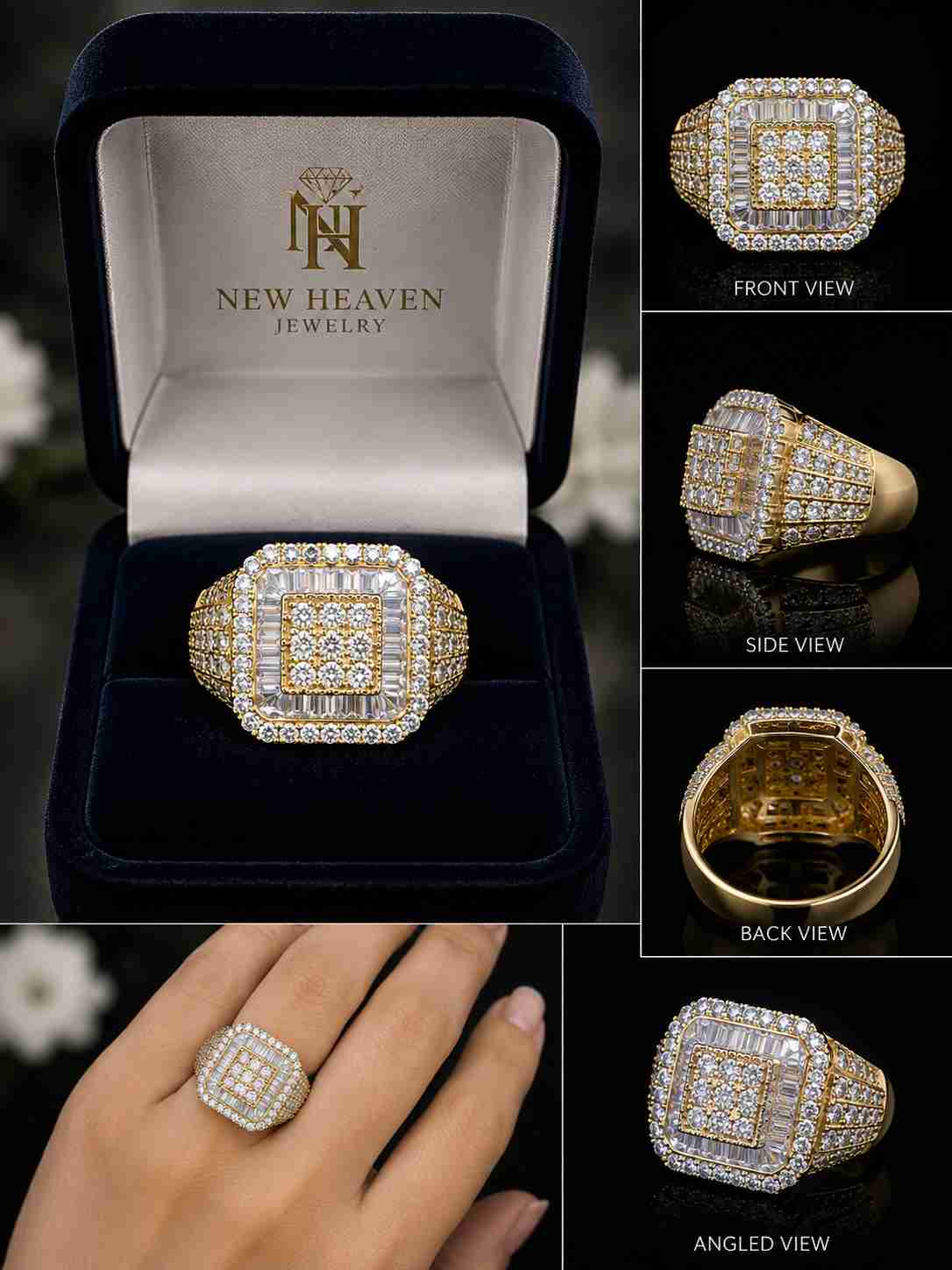Moissanite Ring
