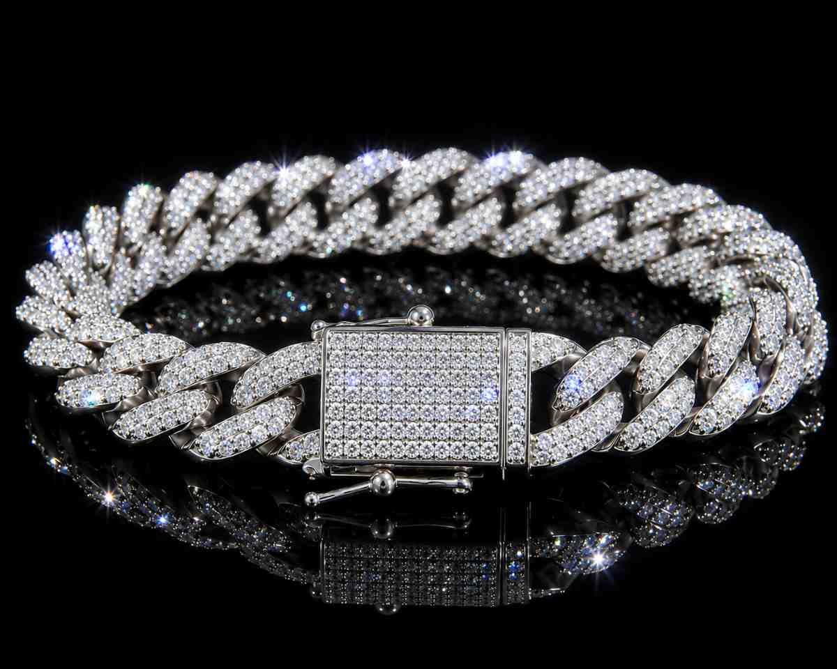 Silver Czs Bracelet