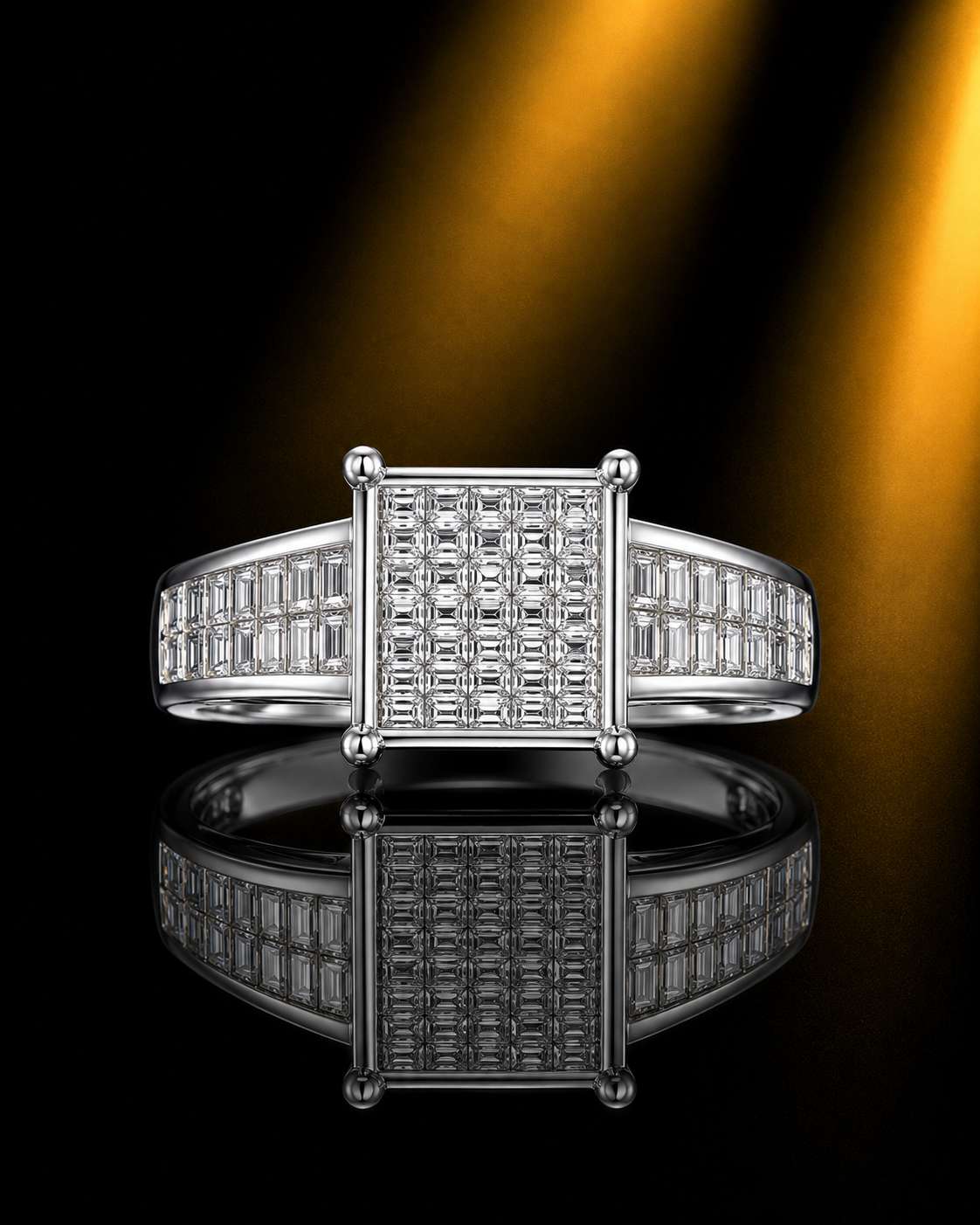 Moissanite Ring