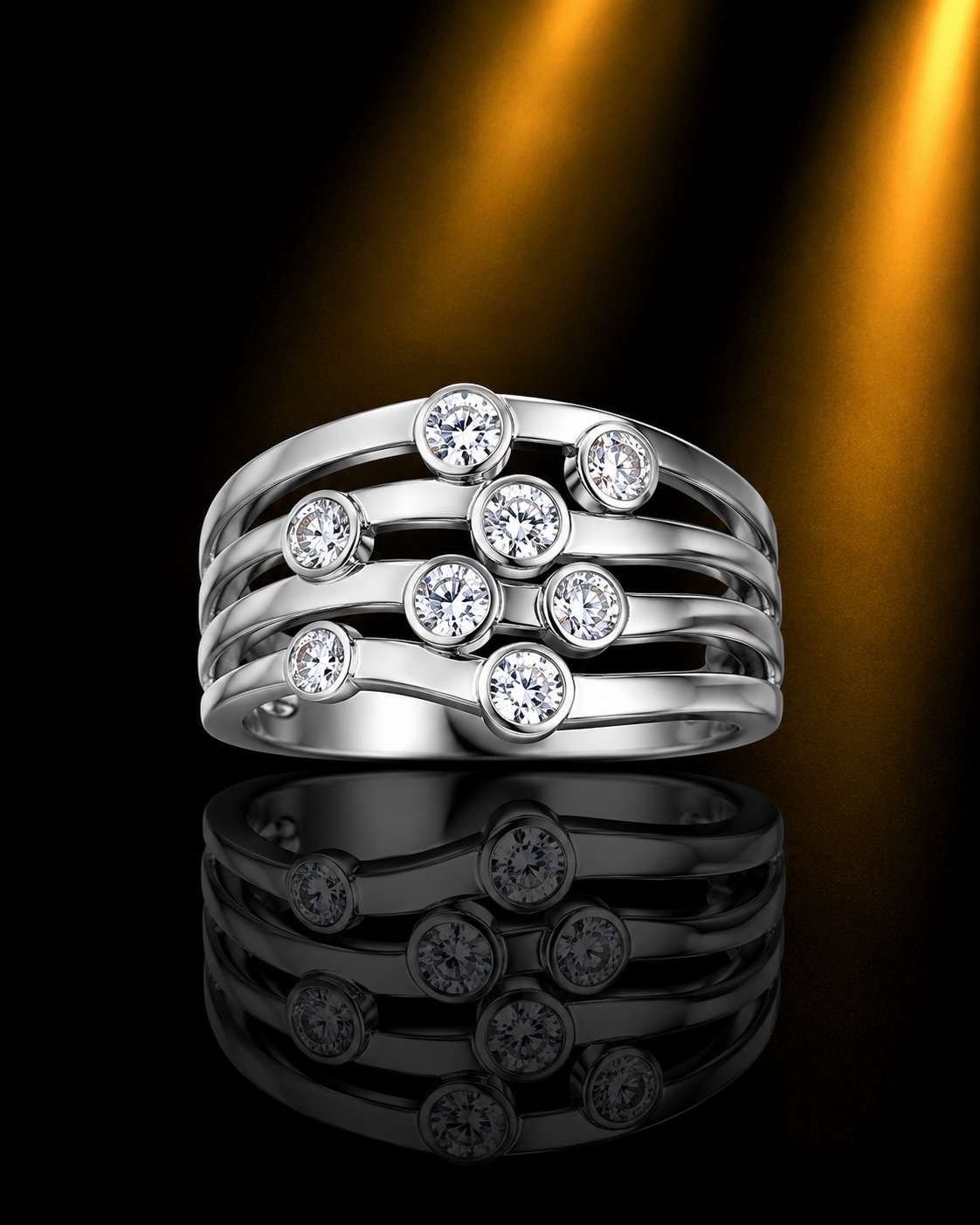 Moissanite Ring