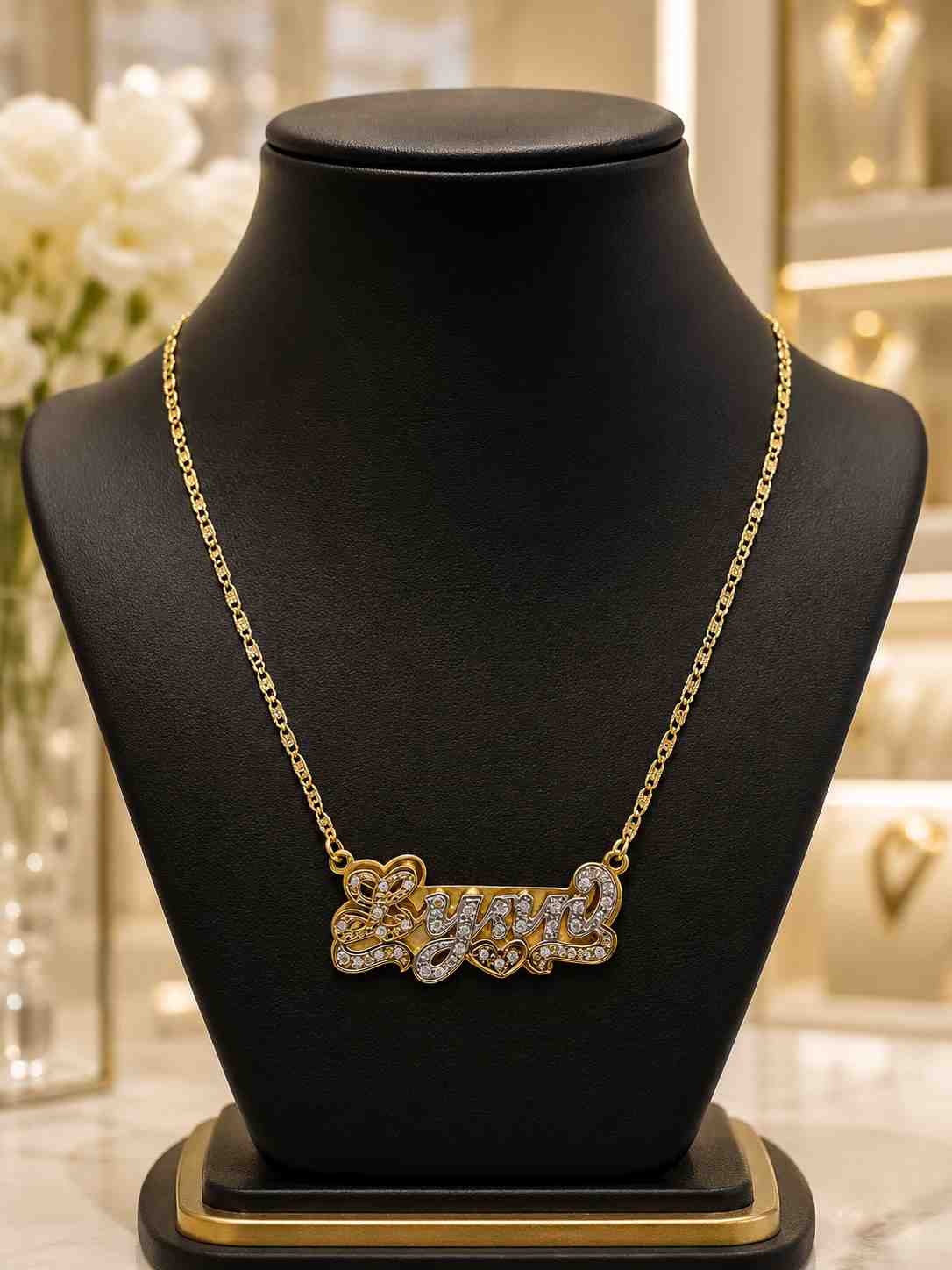 Chain Name Plate 3-D
