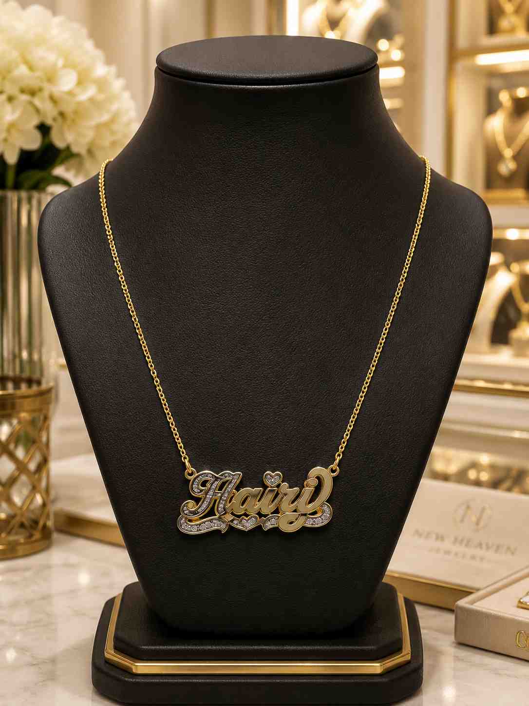 Chain 3D Name Plate