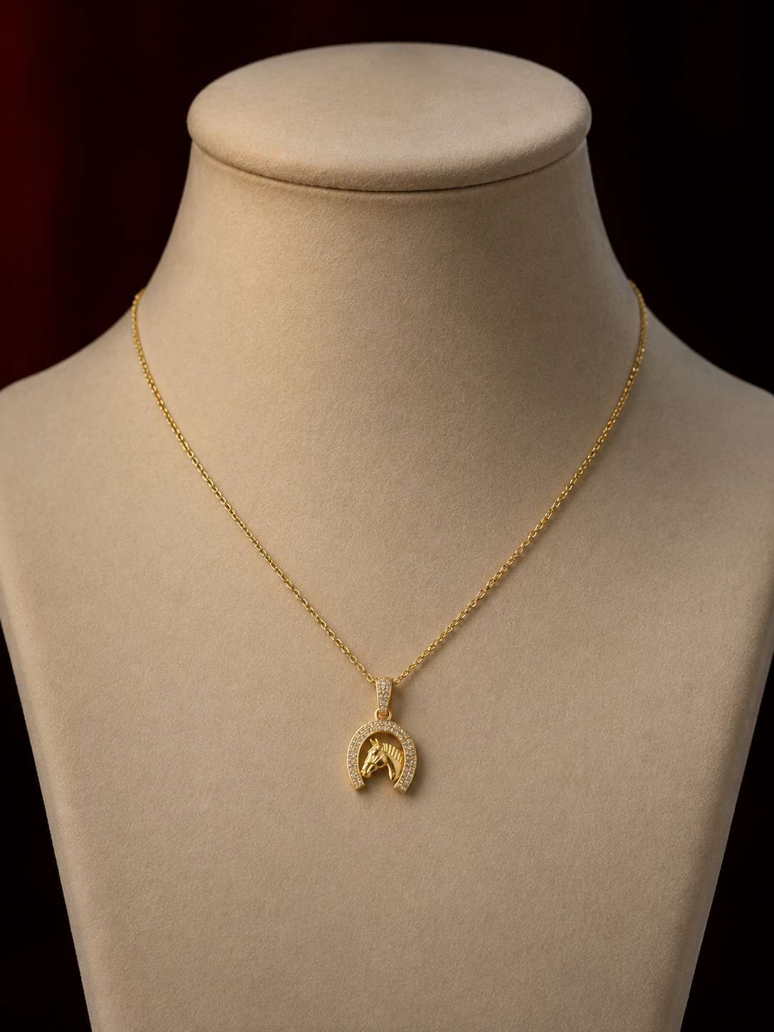 HorseShoe Gold Pendant