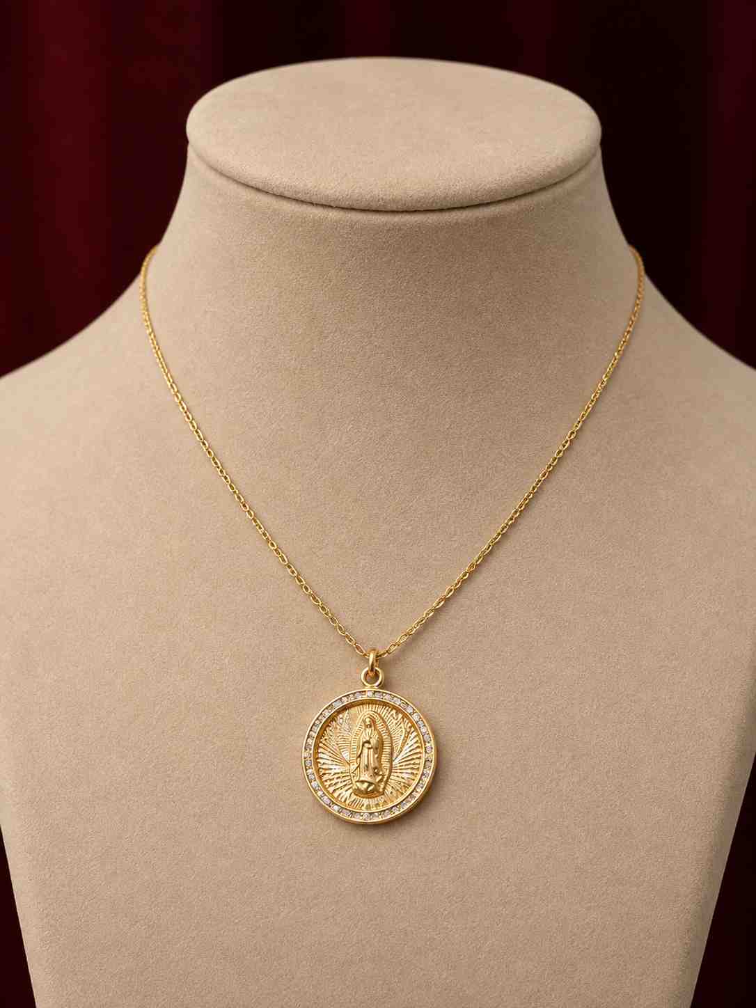 Virgin Mary Medallion