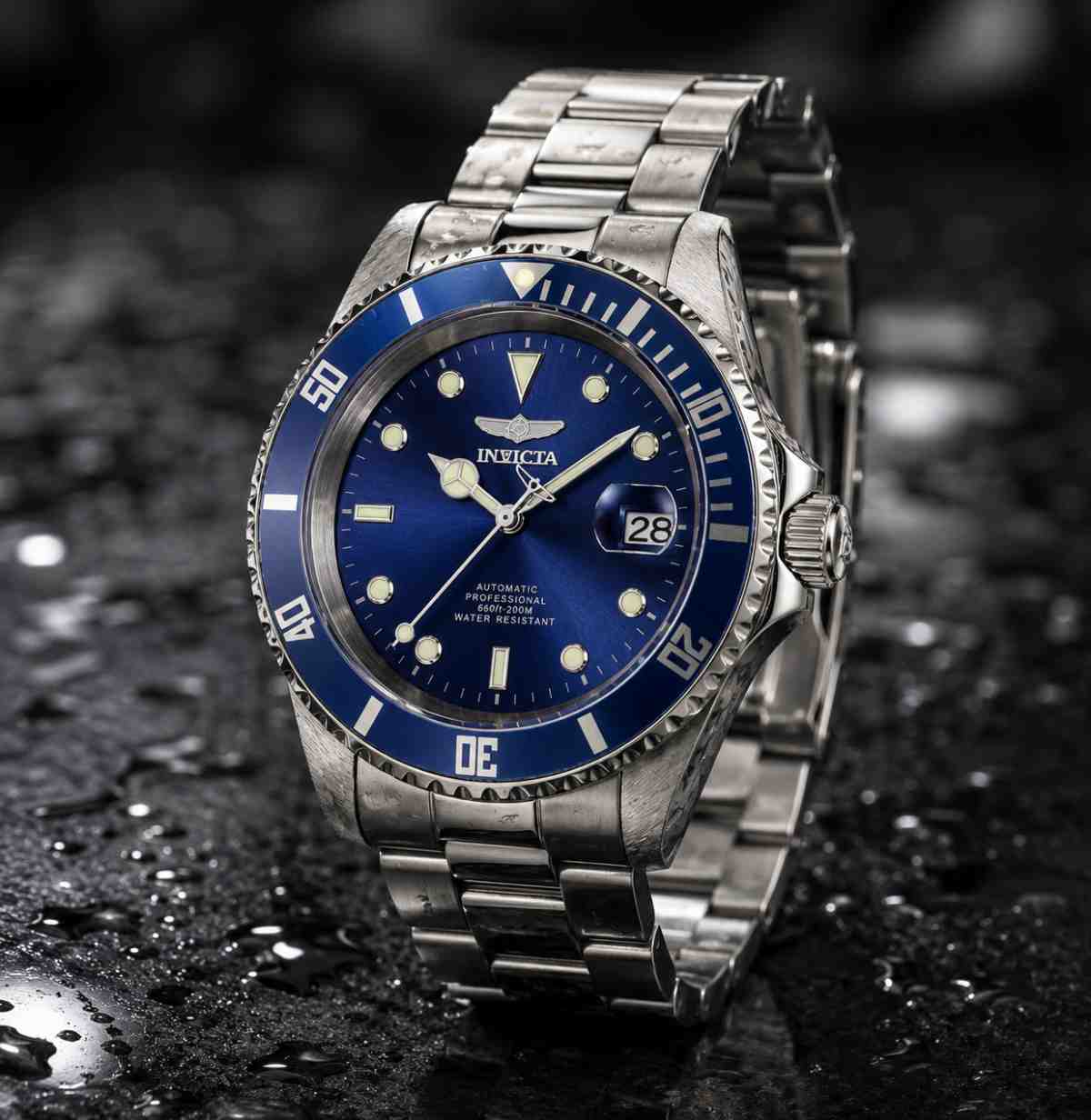 Invicta Pro Diver Quartz Blue Dial Men’s Watch - 37156