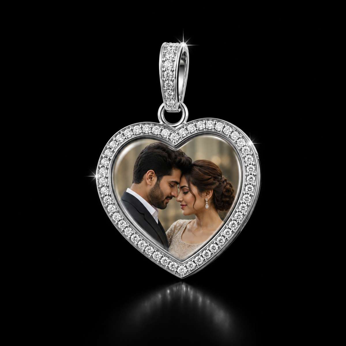 Heart Photo Pendant