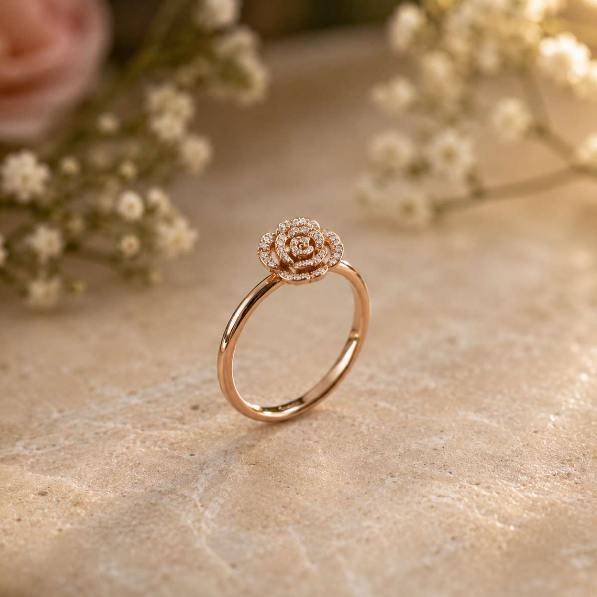 Nature Rose ring