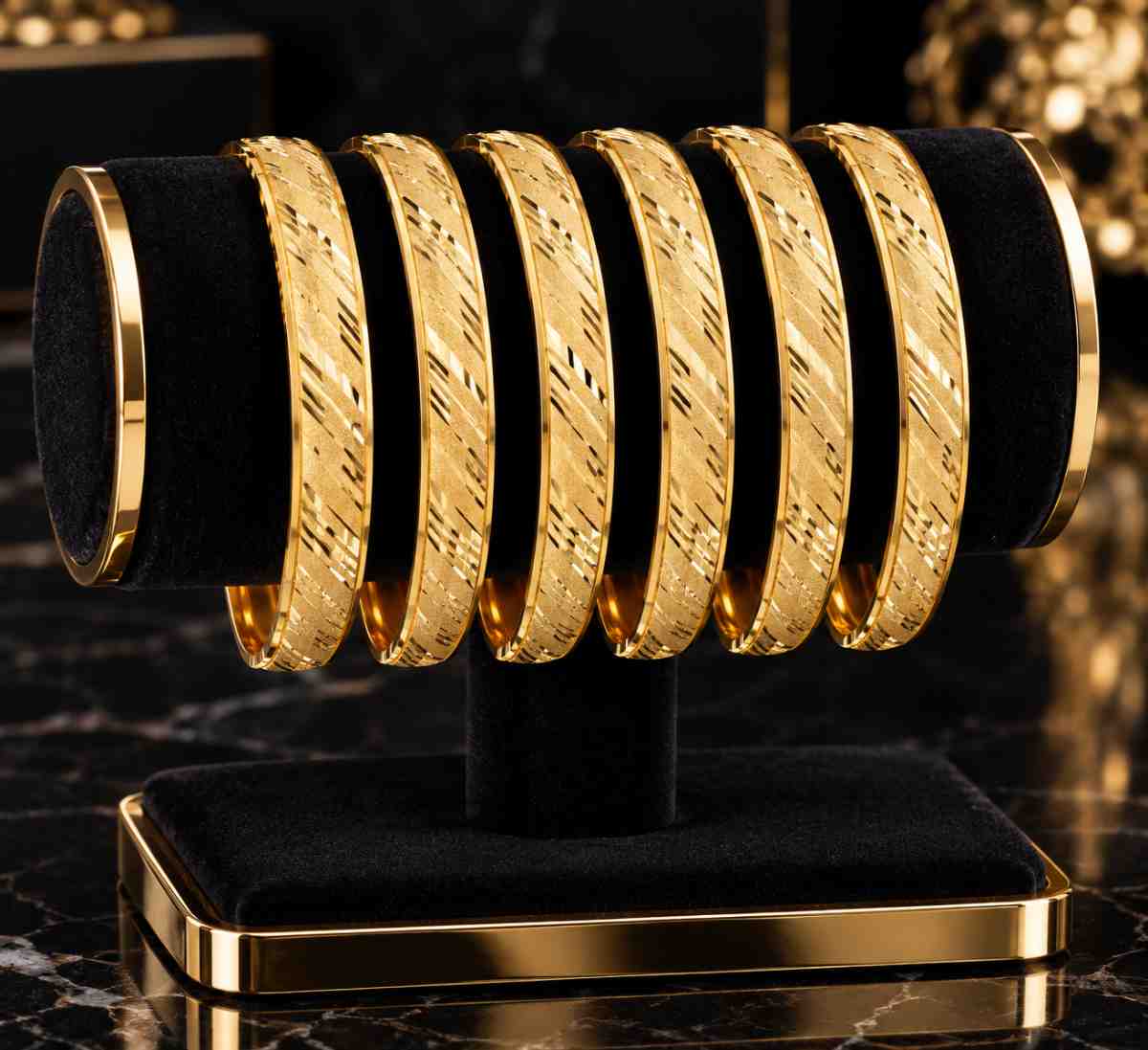 Gold Bangles