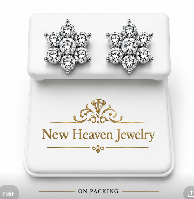 Moissanite Earings