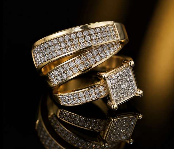 Moissanite Ring