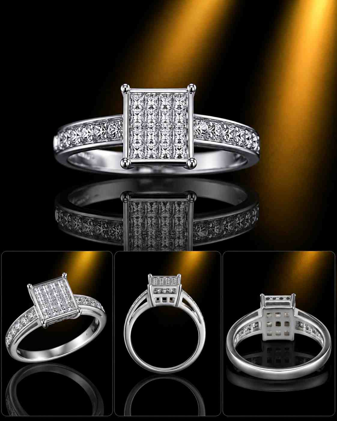 Moissanite Ring - Image Main