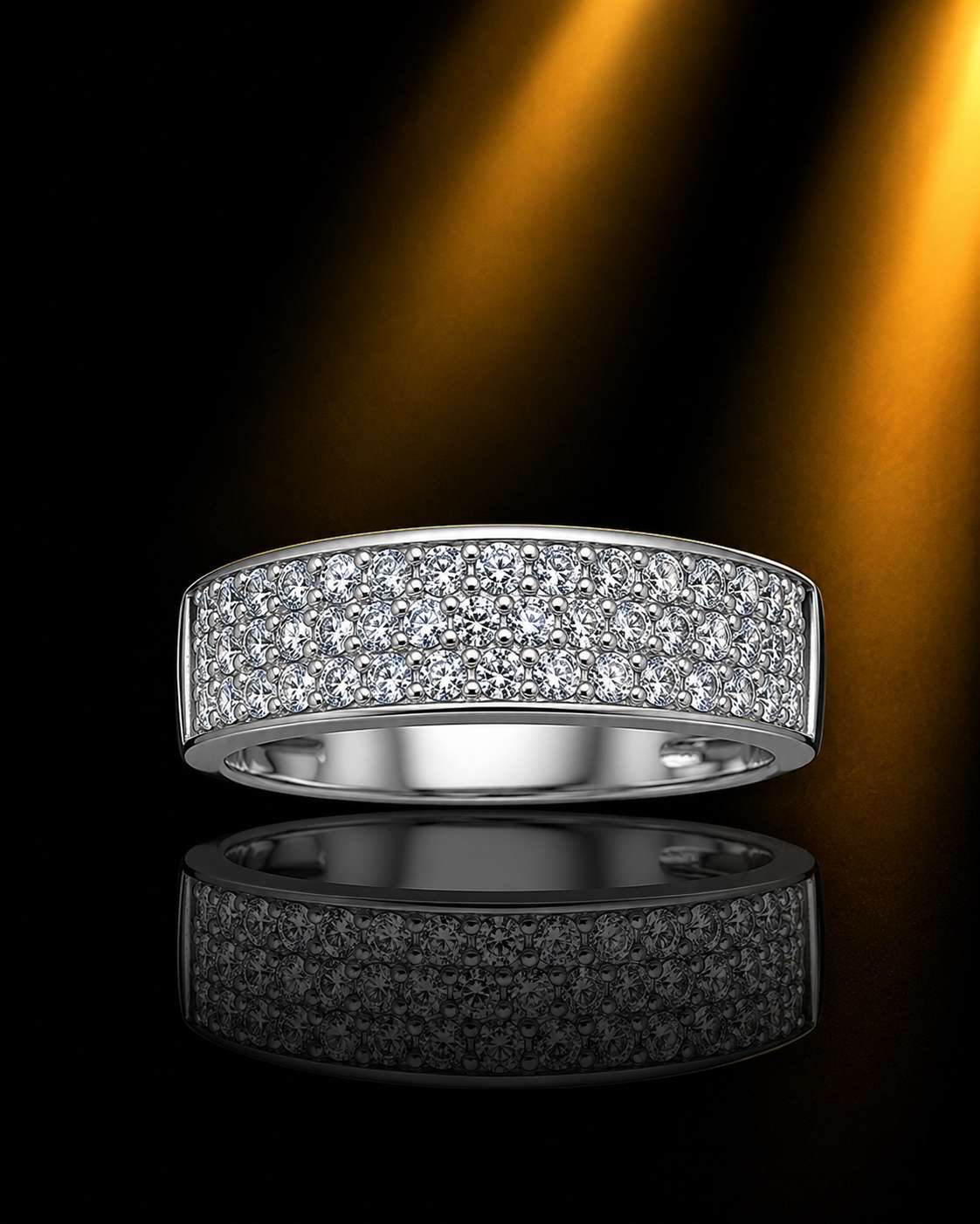 Moissanite Ring - Image Main