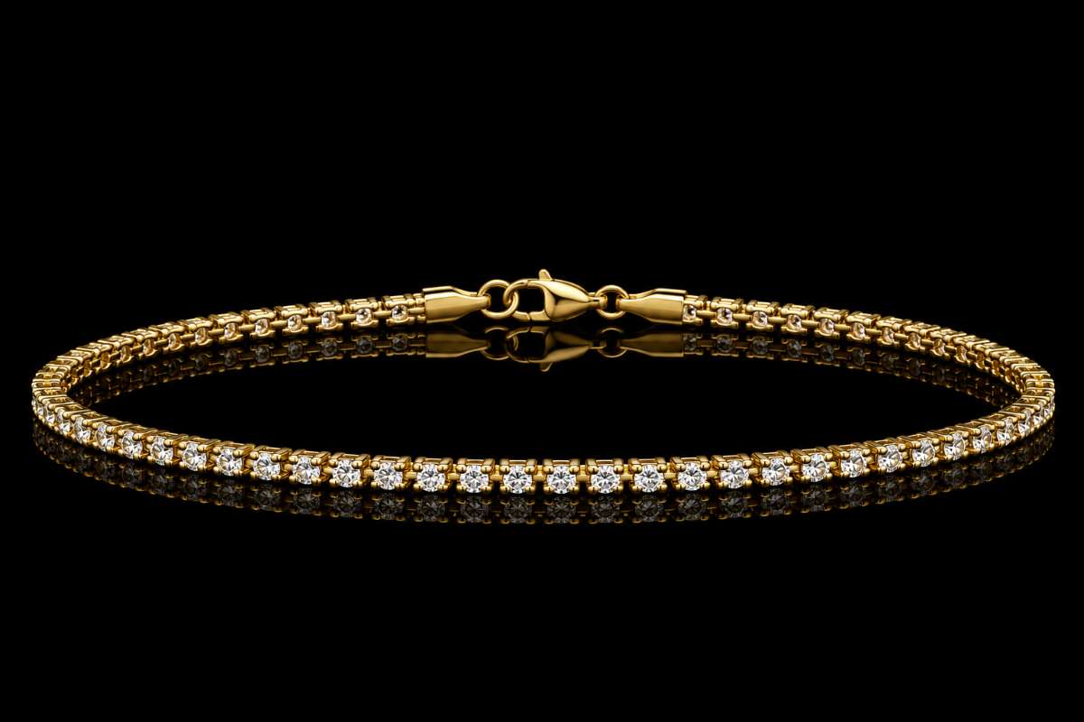 Diamond Tennis Line Bracelet