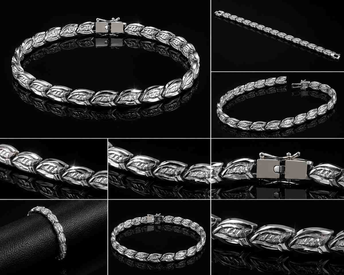 Leaf Link Bracelet - Image 3