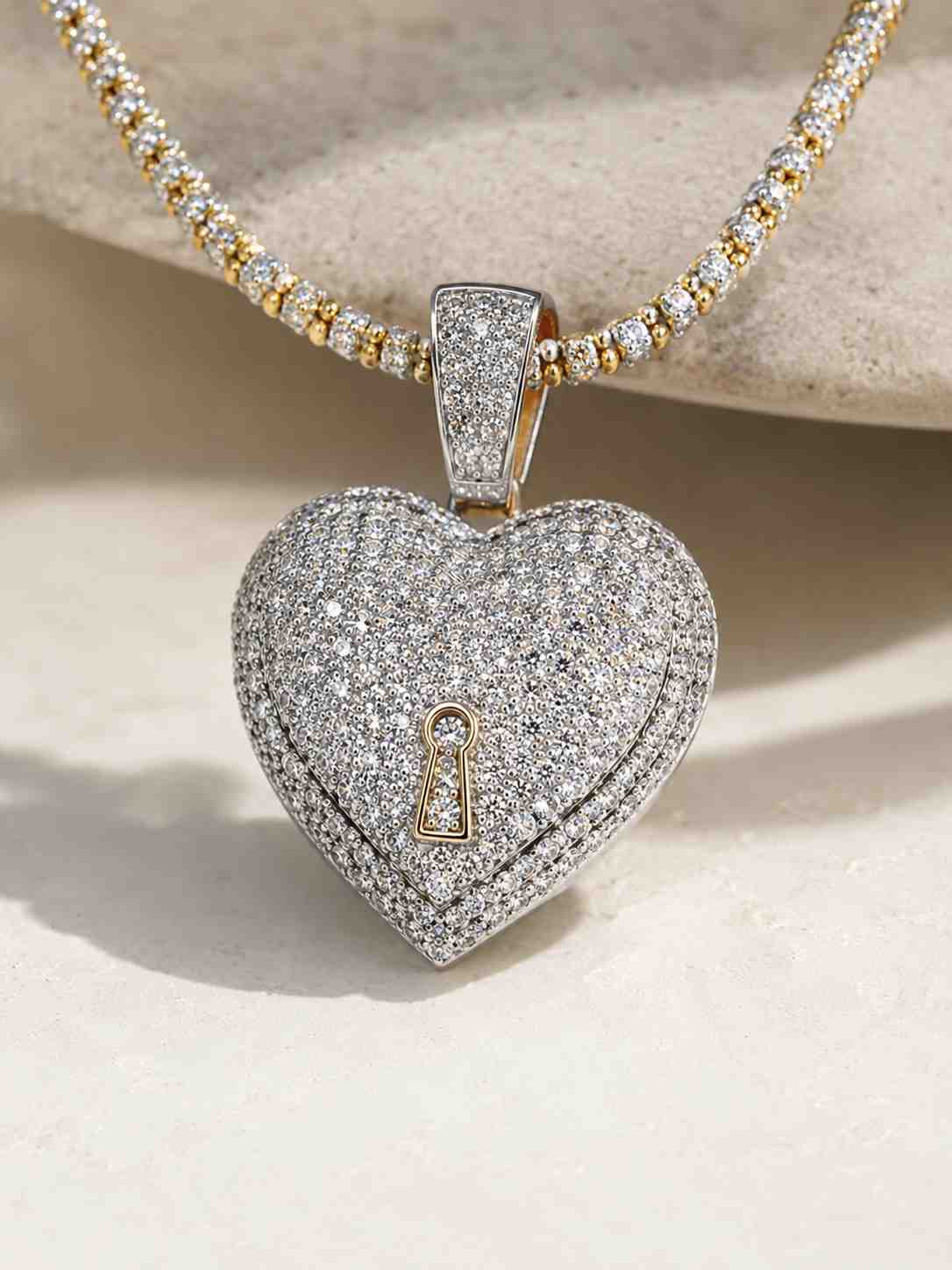 Heart Lock Pendant