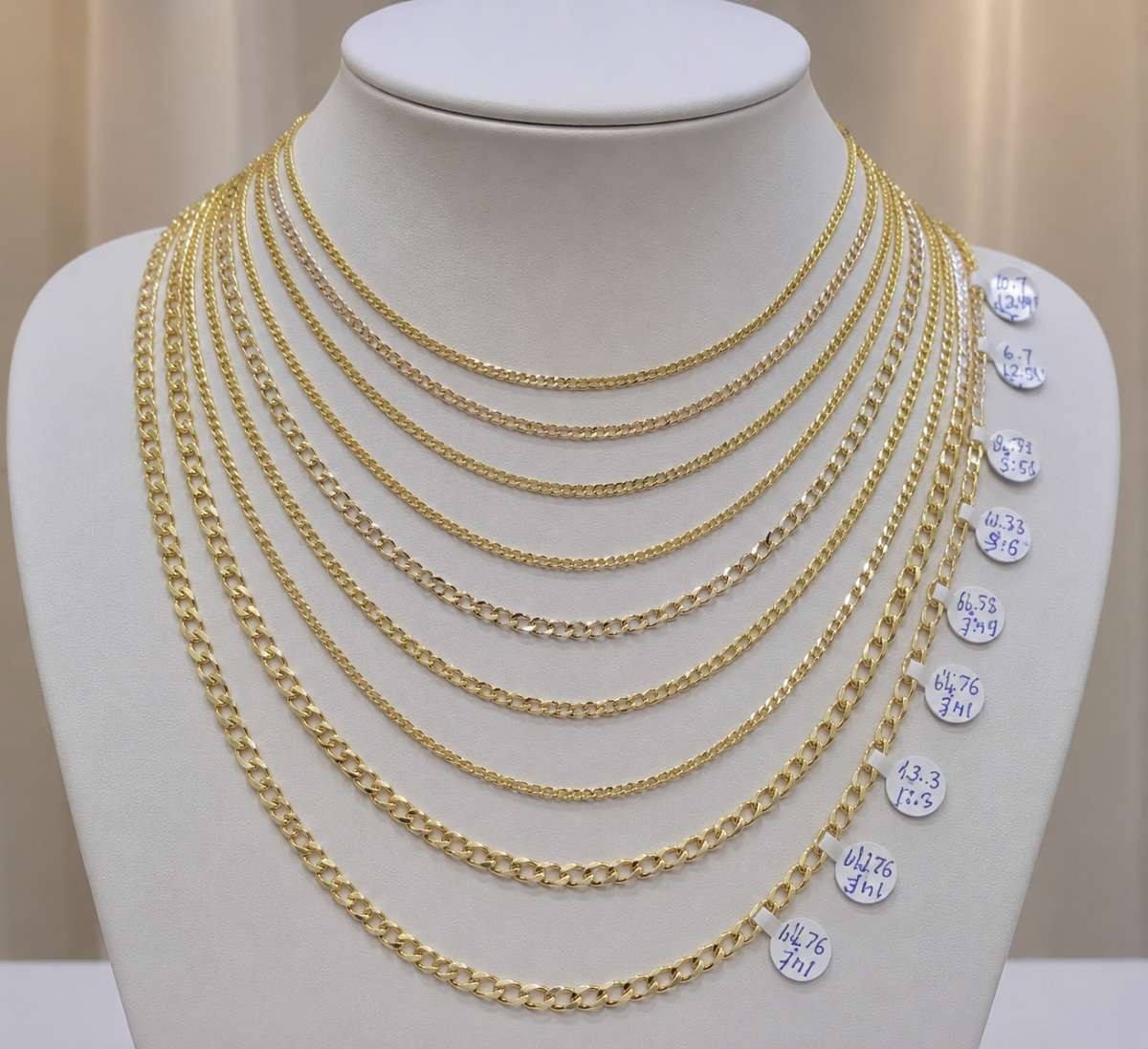 Gold Miami Cuban Link chain - Image 2