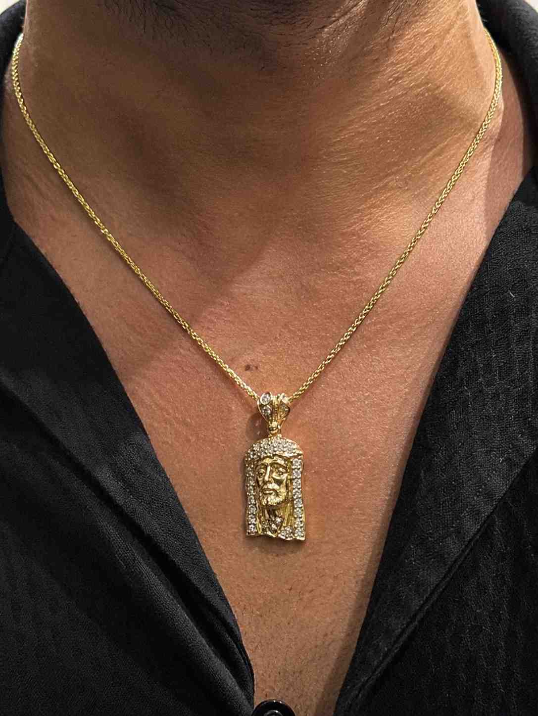 Jesus 14K Gold Pendant