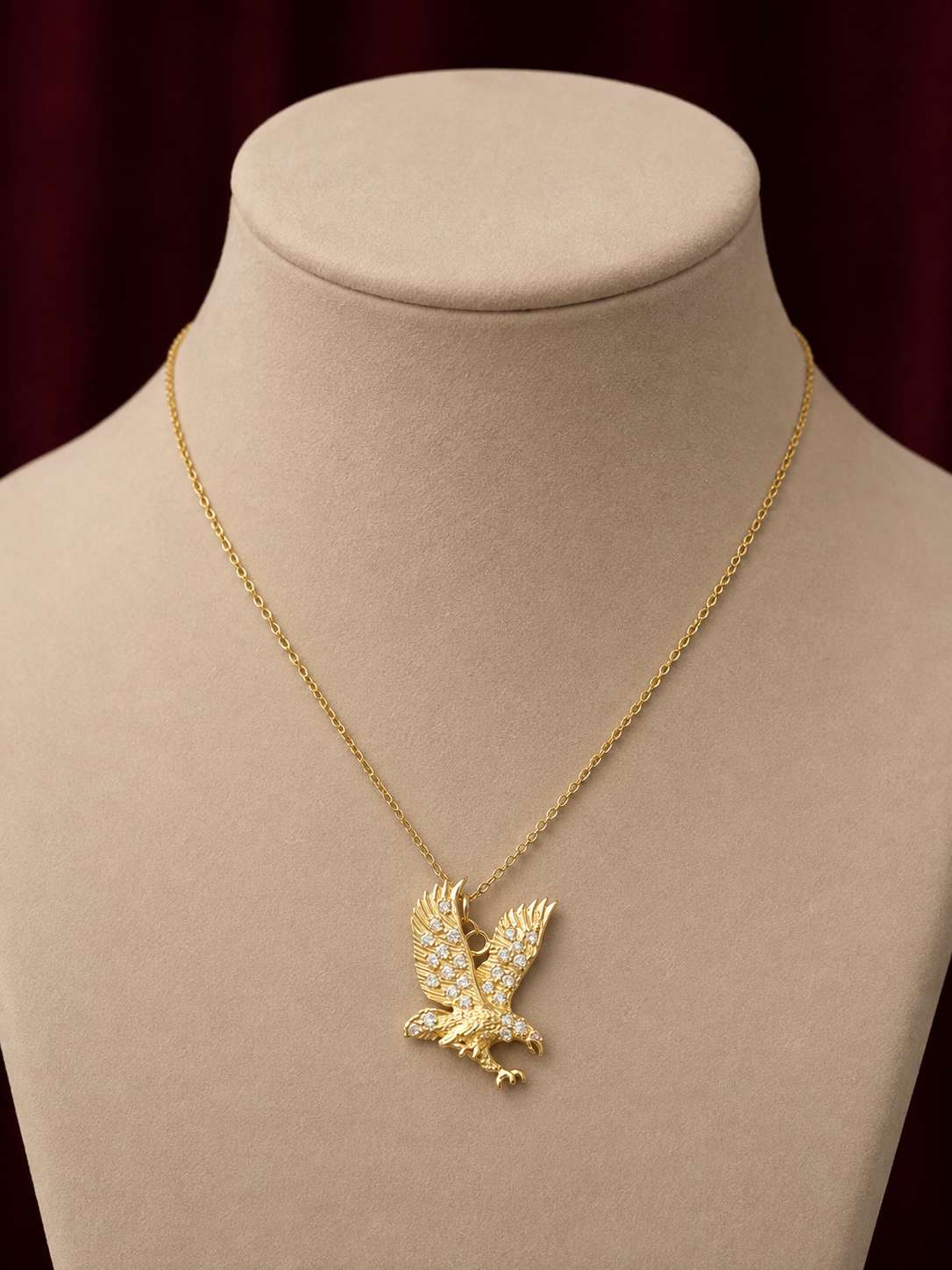 Eagle 14K Gold Pendant