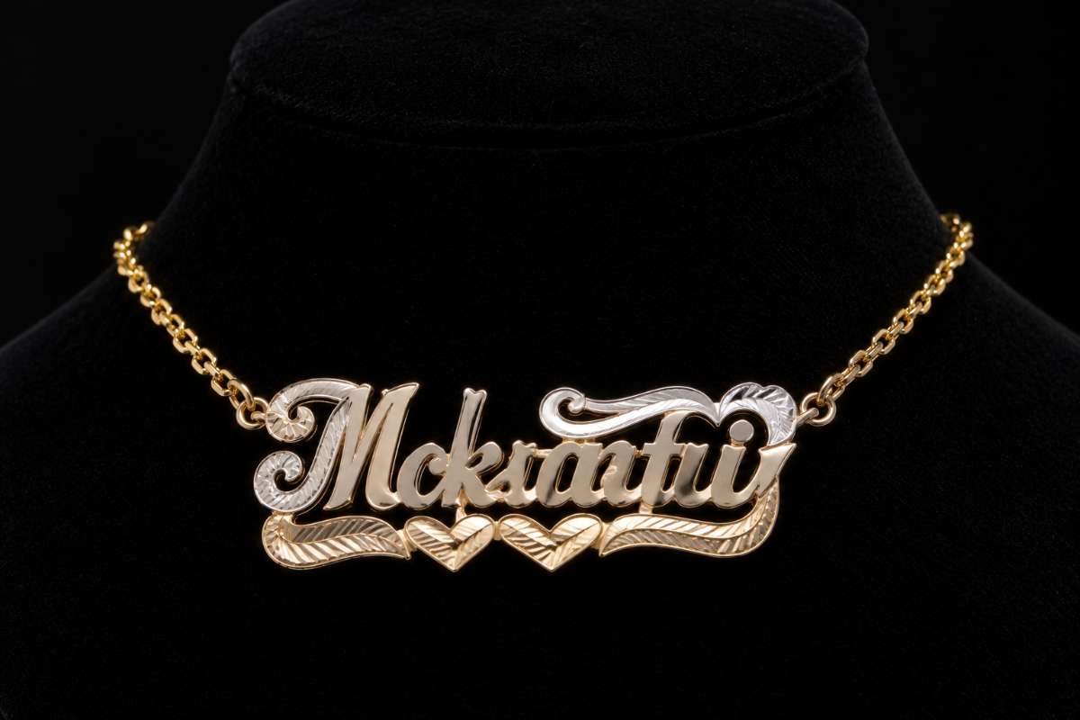 Name Plate Pendant - Image Main
