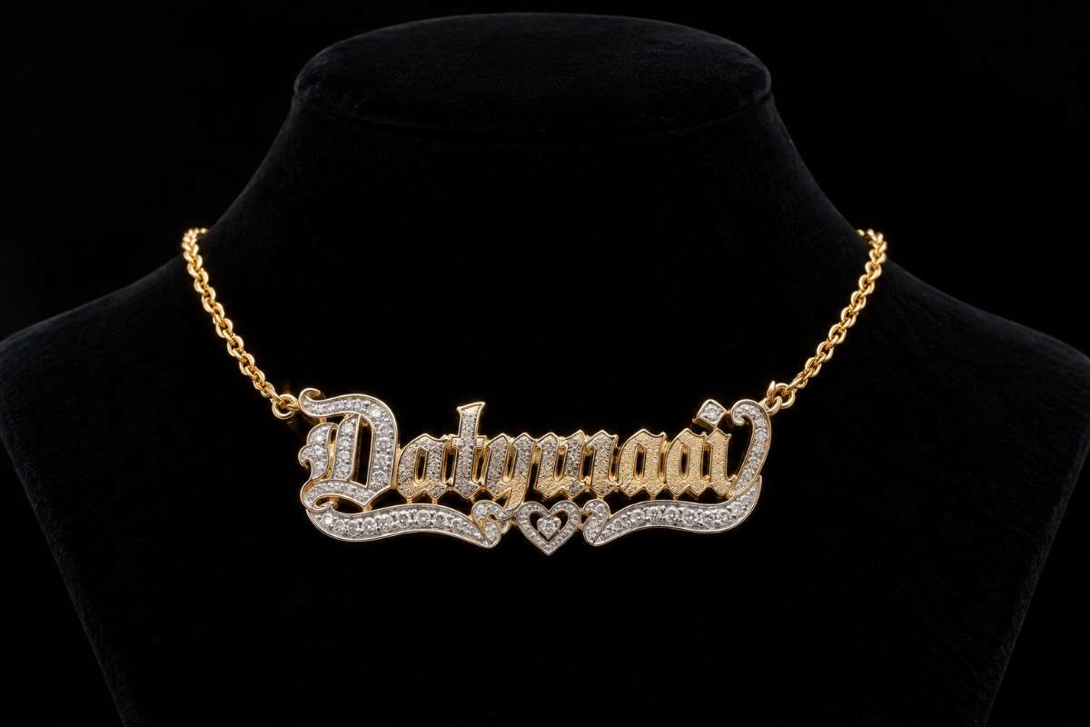 Name Plate Pendant - Image Main