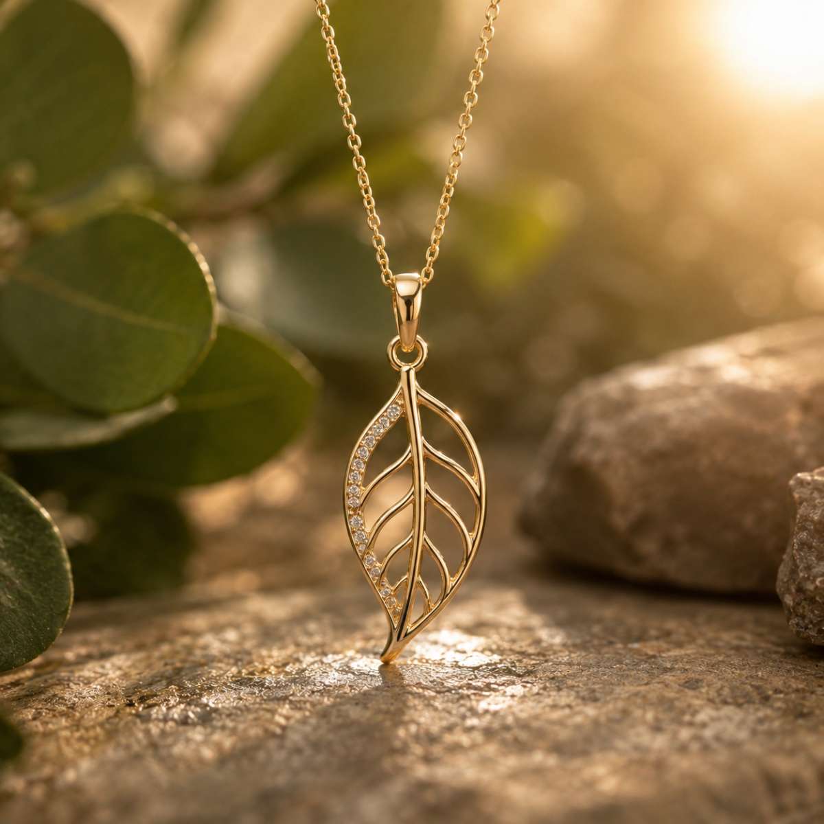 Leaf Pendant - Image Main
