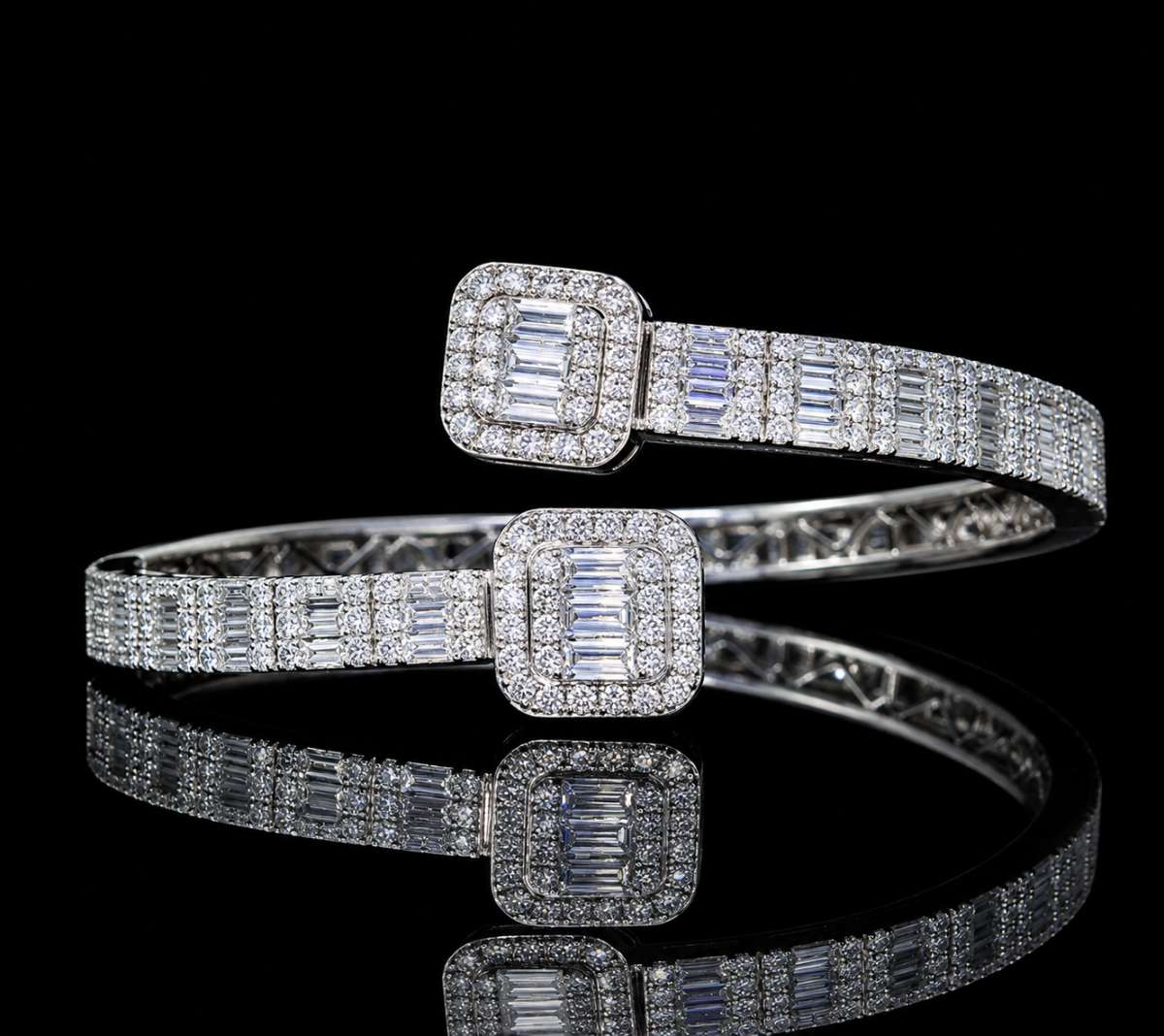 Crossover Bypass Bangle - Image Main