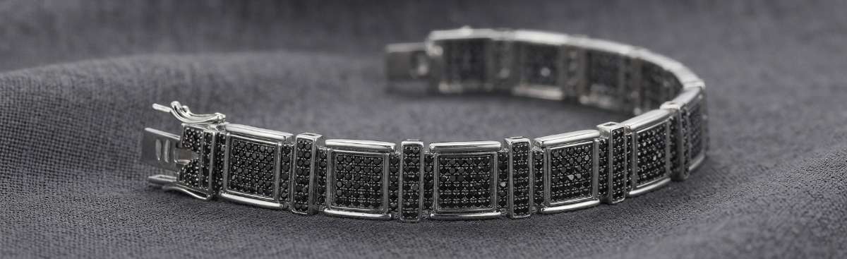 Men's silver-toned link bracelet - Image 2