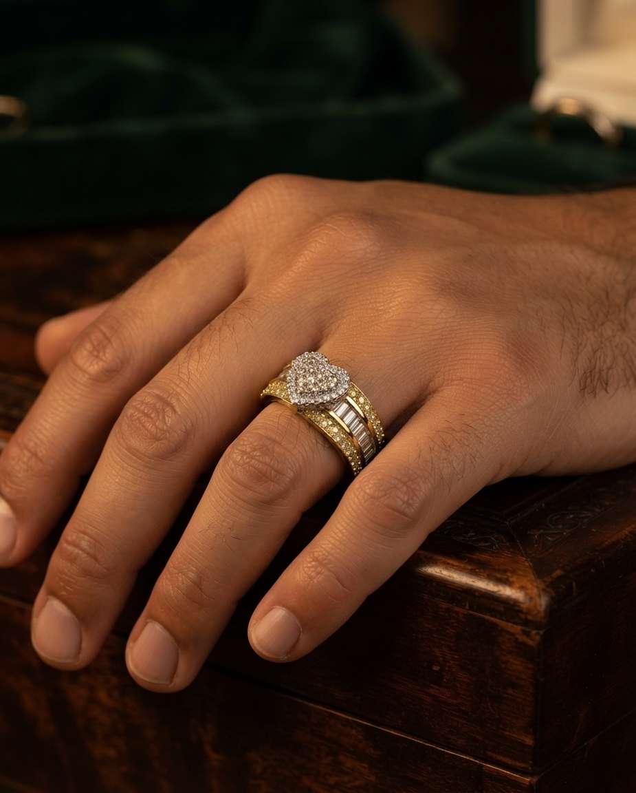 Men’s Wedding Band  Ring - Image 2