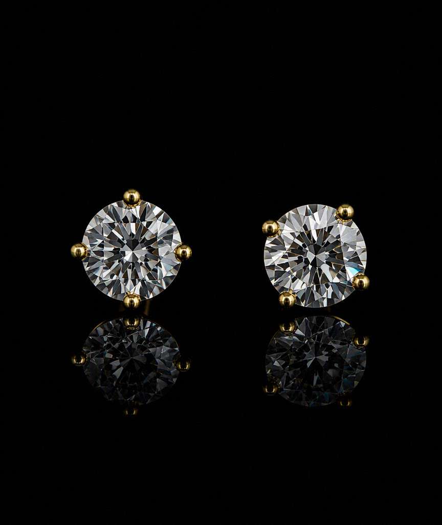 Diamond Earrings - Image Main