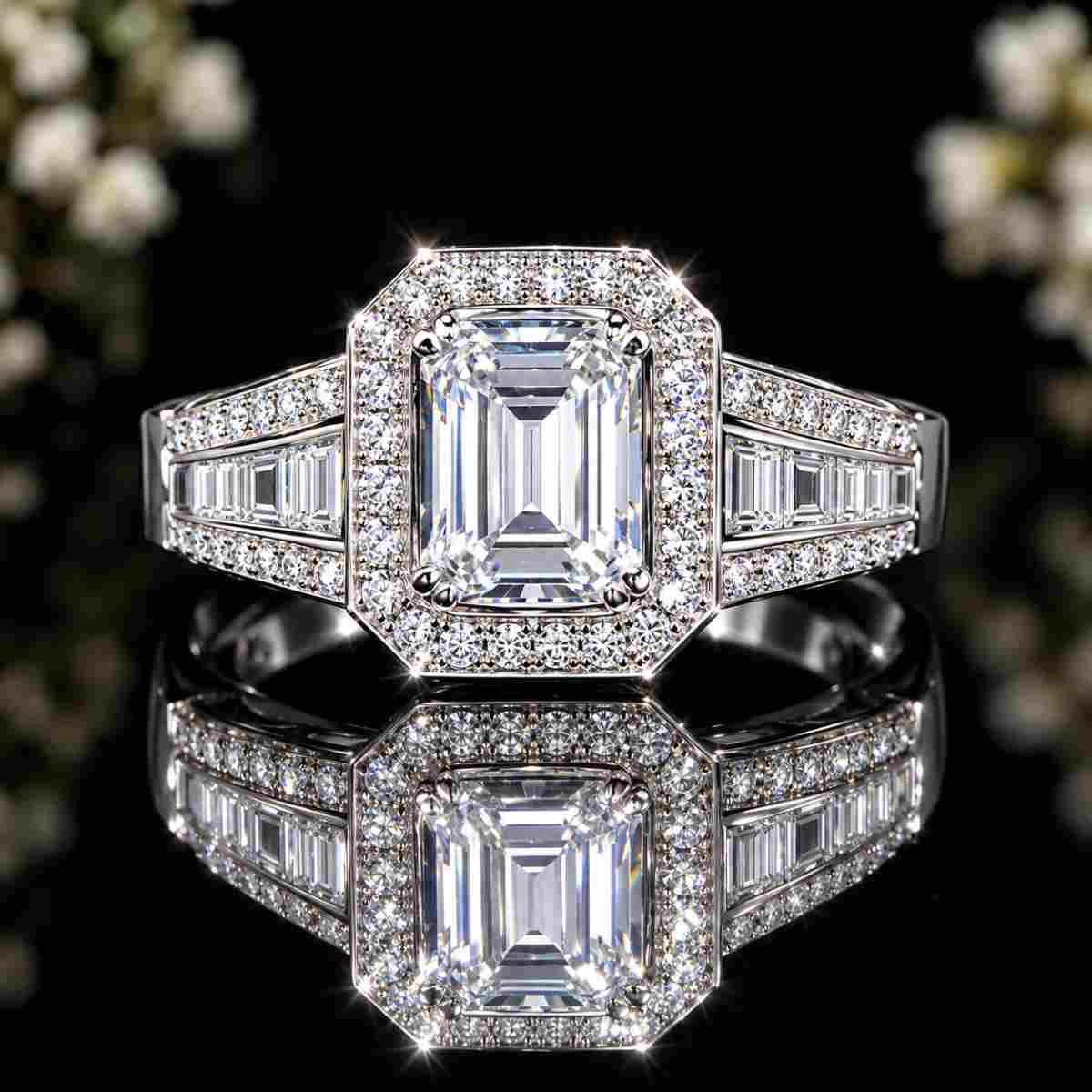 Moissanite Ring - Image Main