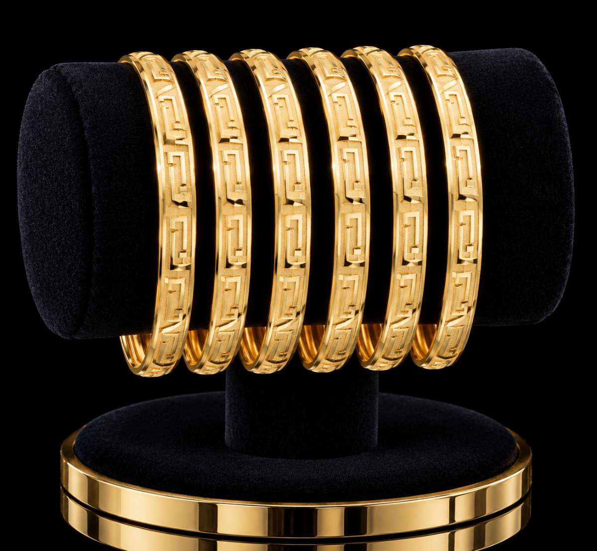 Gold Bangles - Image Main