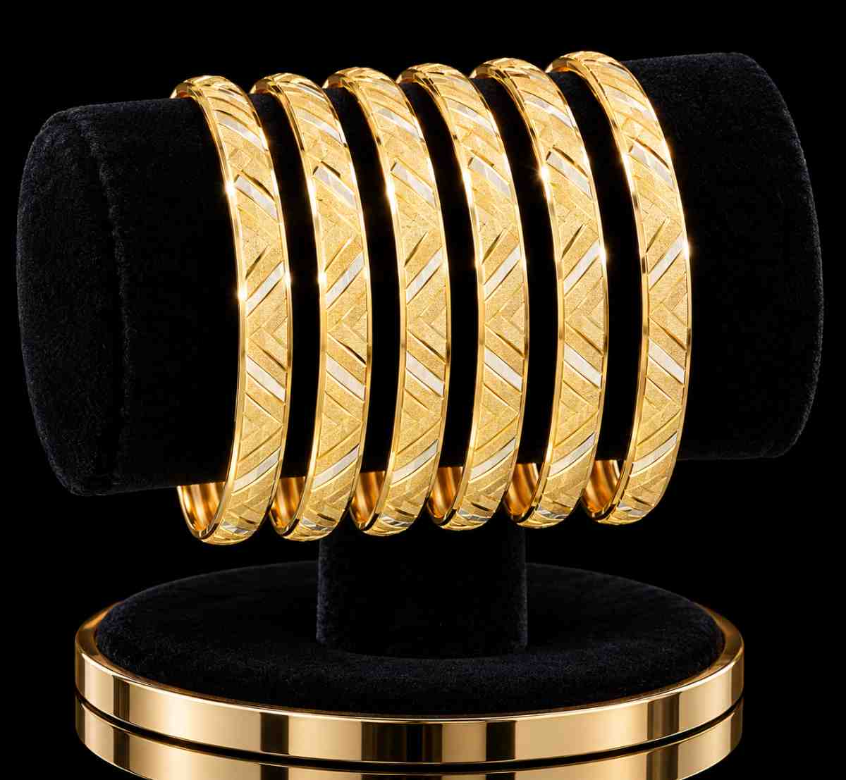 Gold Bangles - Image Main