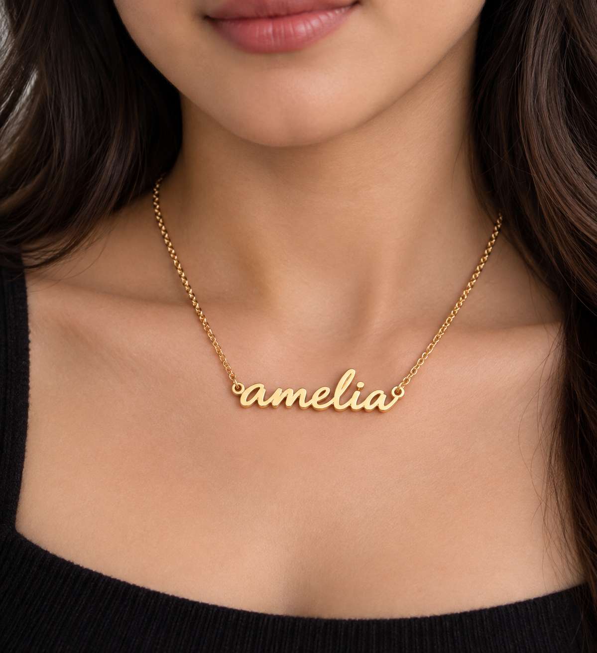 Name Plate Necklace - Image 2